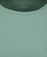 Ragman Athletic Jersey Shirt Round Neck Ondermode Groen