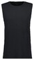 Ragman Athletic Jersey Shirt Round Neck Ondermode Zwart