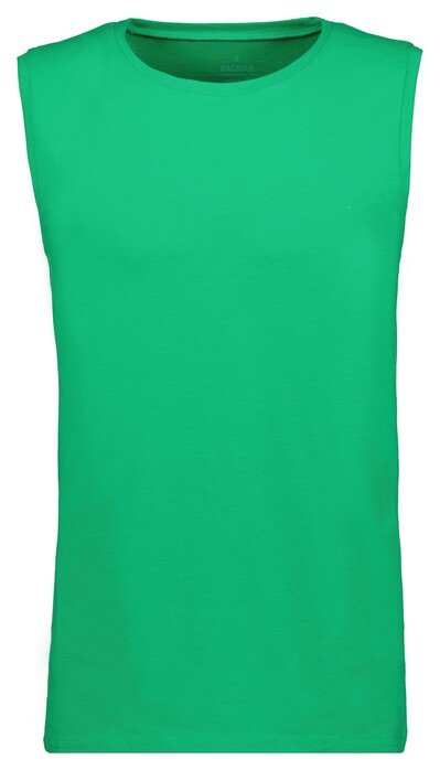 Ragman Athletic Jersey Shirt Round Neck Underwear Electric Green
