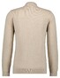 Ragman Cardigan Cotton Cashmere Fine Structure Vest Beige