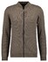 Ragman Cardigan Cotton Cashmere Fine Structure Vest Camel