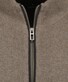 Ragman Cardigan Cotton Cashmere Fine Structure Vest Camel