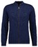 Ragman Cardigan Cotton Cashmere Fine Structure Vest Marine