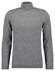 Ragman Cashmere Col Trui Grijs Melange