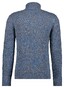 Ragman Col Cable Design Pullover Trui Blauw-Grijs