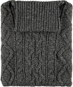 Ragman Col Cable Design Pullover Trui Donker Grijs