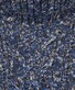 Ragman Col Cable Design Pullover Trui Mocca-Blue