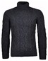 Ragman Col Cable Design Pullover Trui Navy-Antraciet