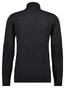 Ragman Col Cotton Cashmere Uni Trui Antraciet
