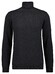 Ragman Col Cotton Cashmere Uni Trui Antraciet