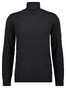 Ragman Col Cotton Cashmere Uni Trui Antraciet