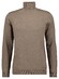 Ragman Col Cotton Cashmere Uni Trui Camel