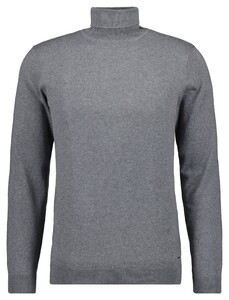 Ragman Col Cotton Cashmere Uni Trui Grijs