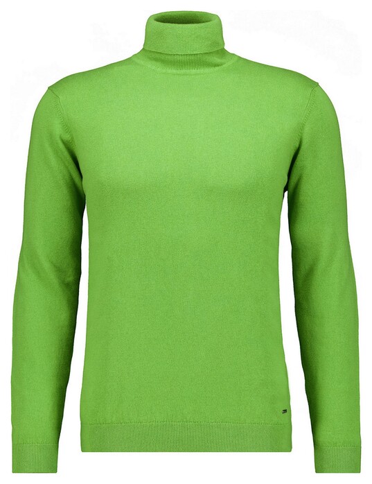 Ragman Col Cotton Cashmere Uni Trui Kiwi