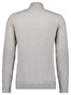 Ragman Col Cotton Cashmere Uni Trui Licht Grijs