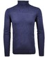 Ragman Col Cotton Cashmere Uni Trui Marine