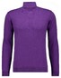 Ragman Col Cotton Cashmere Uni Trui Paars