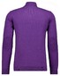 Ragman Col Cotton Cashmere Uni Trui Paars