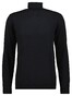 Ragman Col Cotton Cashmere Uni Trui Zwart