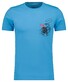 Ragman Comic Gotcha Crew Neck T-Shirt Amparo Blue