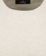 Ragman Cotton Knit Round Neck Mélange Trui Ecru