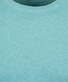 Ragman Cotton Knit Round Neck Mélange Trui Licht Groen
