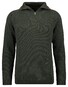 Ragman Cotton Troyer Zip Raglan Sleeve Trui Khaki