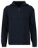 Ragman Cotton Troyer Zip Raglan Sleeve Trui Marine