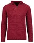Ragman Cotton Troyer Zip Raglan Sleeve Trui Raspberry