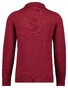 Ragman Cotton Troyer Zip Raglan Sleeve Trui Raspberry