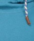 Ragman Drawstring Hoodie Sweat Pullover Dark Bluegreen