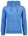 Ragman Drawstring Hoodie Sweat Trui Duivenblauw