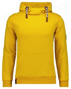 Ragman Drawstring Hoodie Sweat Trui Maisgeel