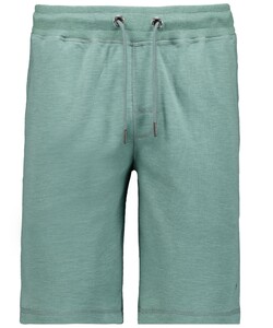 Ragman Drawstring Sweat Shorts Cotton Blend Joggingbroek Groen