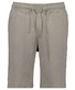 Ragman Drawstring Sweat Shorts Cotton Blend Joggingbroek Walnut