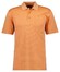 Ragman Duo Fine Line Soft Knit Easy Care Polo Abrikoos