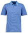 Ragman Duo Fine Line Soft Knit Easy Care Polo Aqua