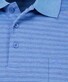 Ragman Duo Fine Line Soft Knit Easy Care Polo Aqua