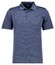 Ragman Duo Fine Line Soft Knit Easy Care Polo Azure