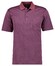 Ragman Duo Fine Line Soft Knit Easy Care Polo Berry