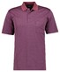 Ragman Duo Fine Line Soft Knit Easy Care Polo Berry