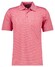 Ragman Duo Fine Line Soft Knit Easy Care Polo Bright Red Melange