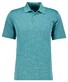 Ragman Duo Fine Line Soft Knit Easy Care Polo Emerald