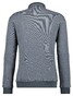 Ragman Fine Cotton Interlock Jacquard Pullover Anthracite Grey