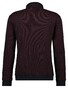 Ragman Fine Cotton Interlock Jacquard Trui Zwart