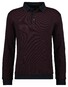 Ragman Fine Cotton Interlock Jacquard Trui Zwart