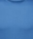 Ragman Fine Cotton Jersey Rollneck Shirt Long Sleeve Bottom Rib T-Shirt Blauw