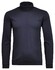 Ragman Fine Cotton Jersey Rollneck Shirt Long Sleeve Bottom Rib T-Shirt Dark Evening Blue
