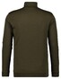 Ragman Fine Cotton Jersey Rollneck Shirt Long Sleeve Bottom Rib T-Shirt Groen
