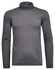 Ragman Fine Cotton Jersey Rollneck Shirt Long Sleeve Bottom Rib T-Shirt Slate